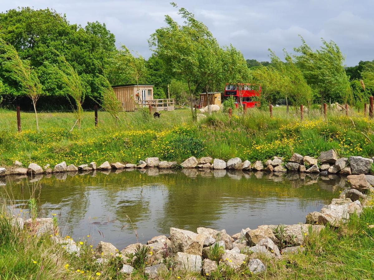 Dartmoor Reach Alpaca Farm Heated Cabins 5 Mins Drive To Dartmoor ボベイ・トレーシー エクステリア 写真