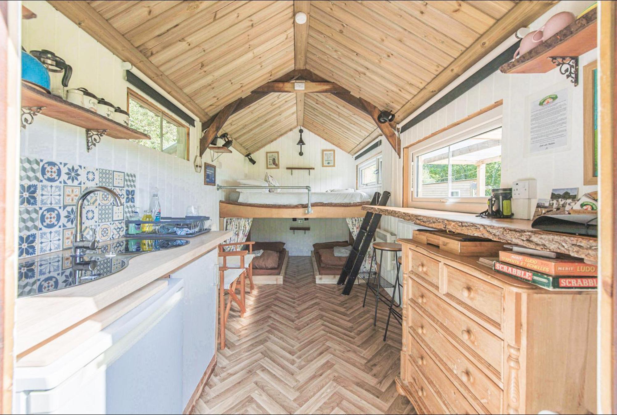Dartmoor Reach Alpaca Farm Heated Cabins 5 Mins Drive To Dartmoor ボベイ・トレーシー 部屋 写真